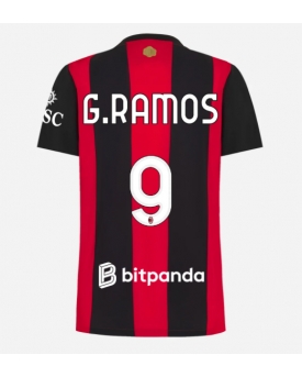 Billige Fotballdrakt AC Milan Goncalo Ramos #9 Replika Hjemmedrakt Dame 2026-27 Kortermet Billige Fotballdrakt AC Milan Goncalo Ramos #9 Replika Hjemmedrakt Dame 2026-27 Kortermet